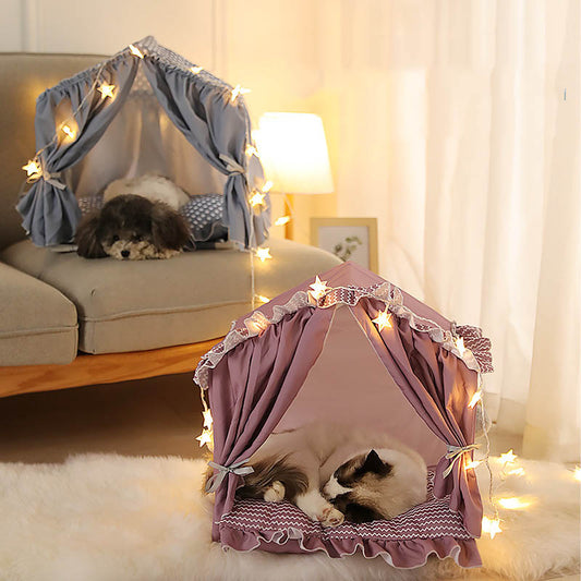 Foldable Summer Cat Bed House Cat Tent Kennel Pet Beds For Dog Cat House Dog Bed Dog House Cat Hammock Pet Products