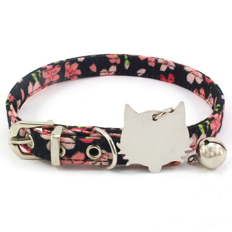 Double-sided Laser Engraving Pet Collar Brass Bell