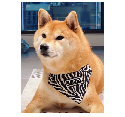 Pet Shiba Inu Bib Triangle Scarf